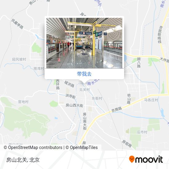 房山北关地图