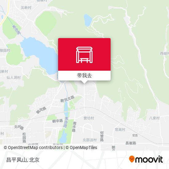 昌平凤山地图