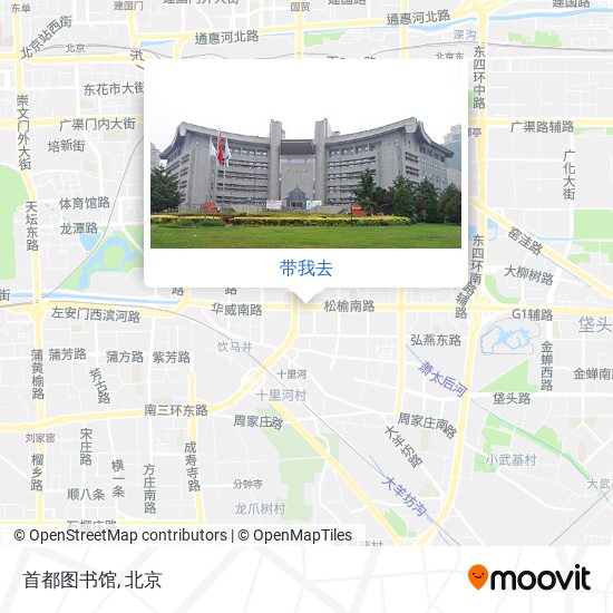 首都图书馆地图