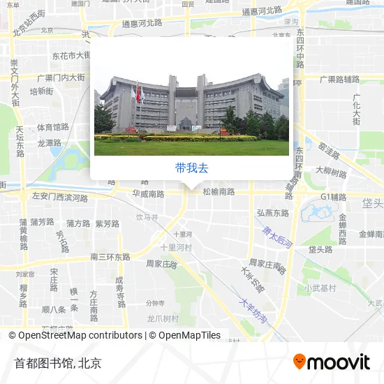 首都图书馆地图