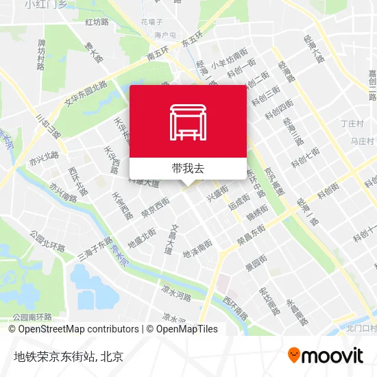 地铁荣京东街站地图