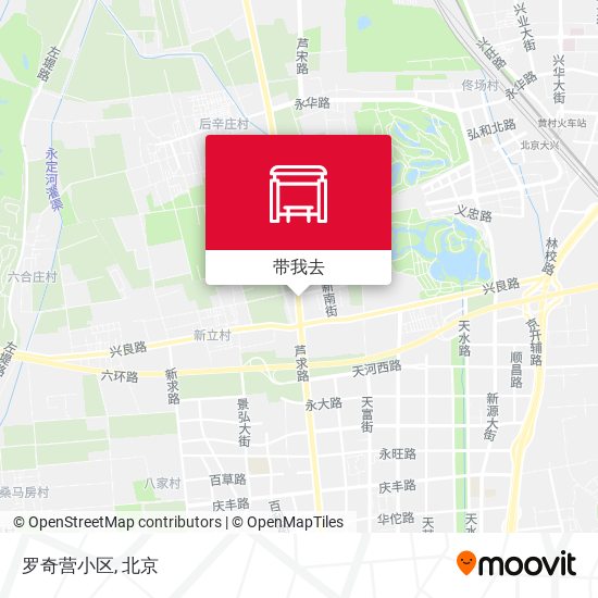 罗奇营小区地图