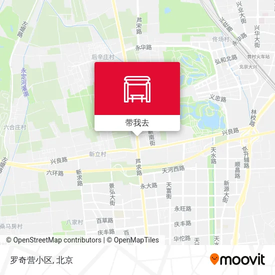 罗奇营小区地图