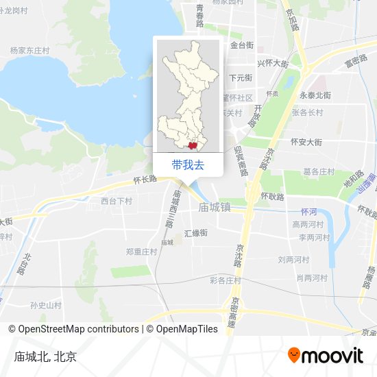 庙城北地图