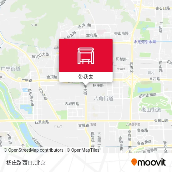 杨庄路西口地图