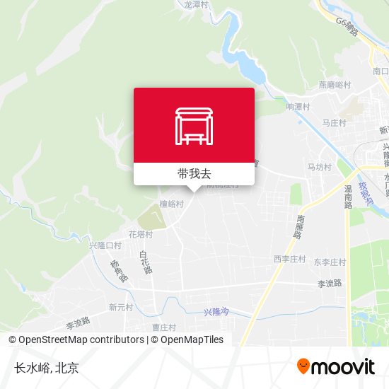 长水峪地图