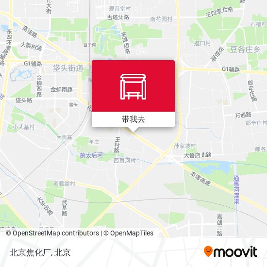 北京焦化厂地图