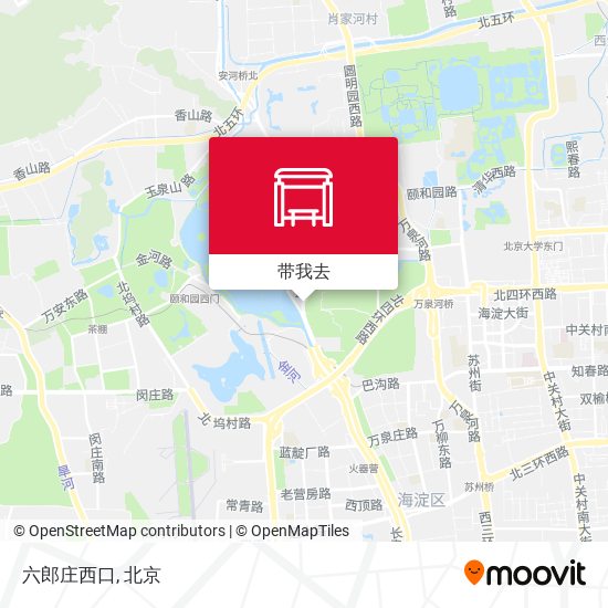 六郎庄西口地图