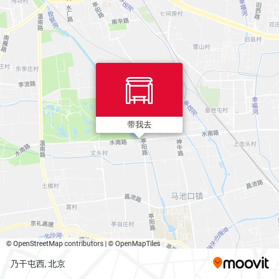 乃干屯西地图