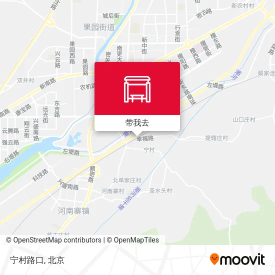 宁村路口地图