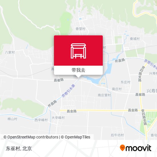 东崔村地图