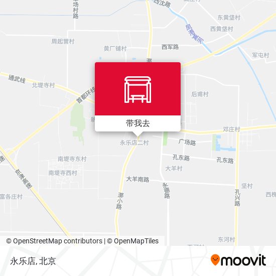 永乐店地图