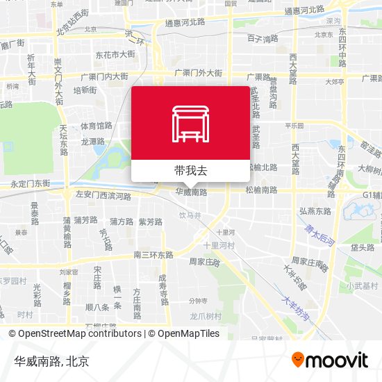 华威南路地图