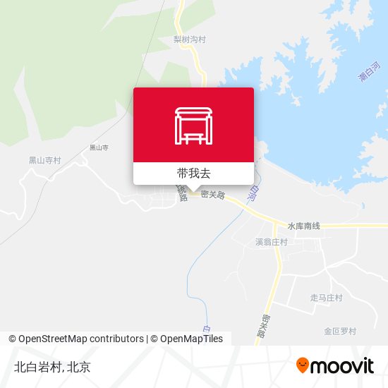 北白岩村地图