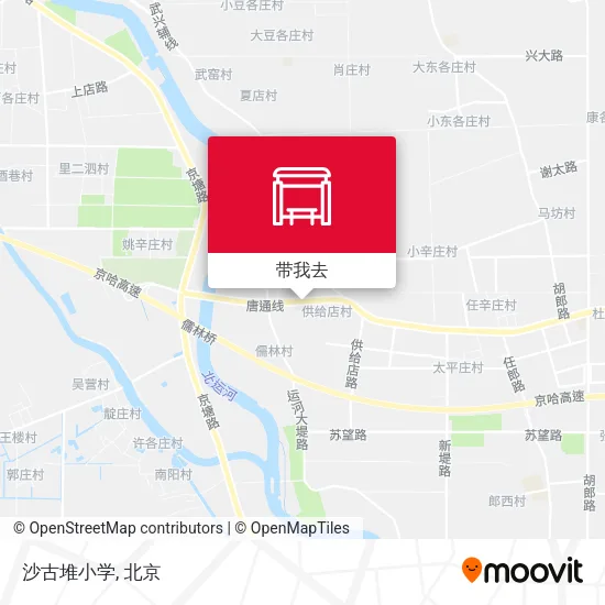 沙古堆小学地图
