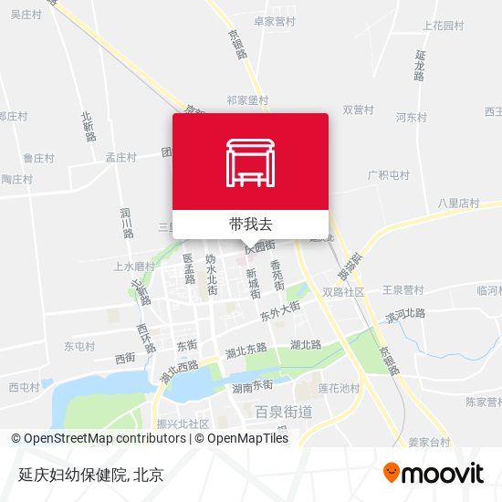 延庆妇幼保健院地图
