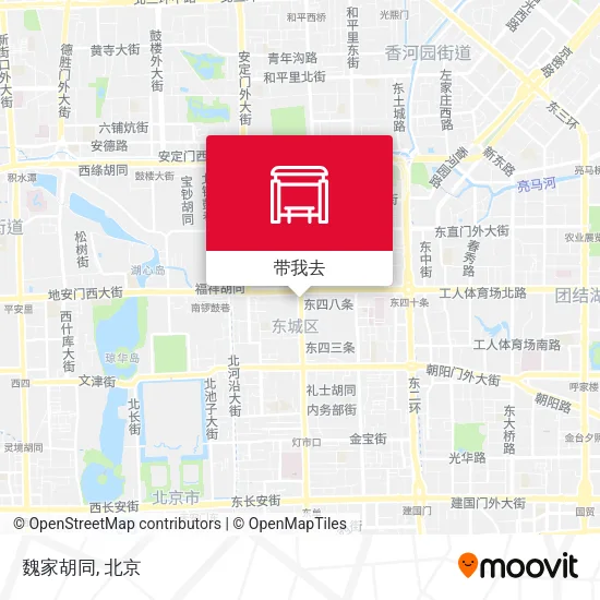 魏家胡同地图