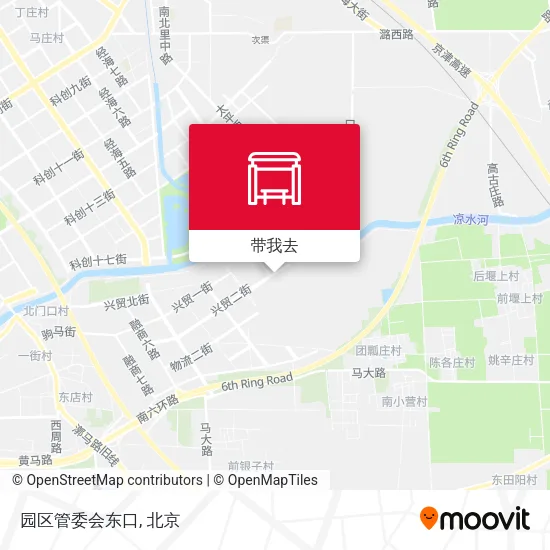 园区管委会东口地图