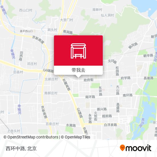 西环中路地图