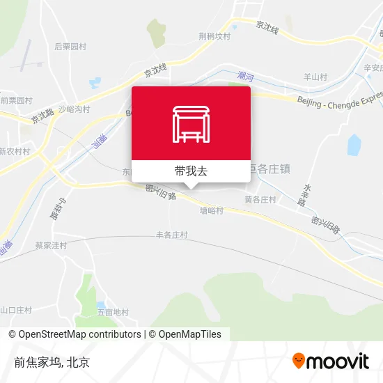 前焦家坞地图