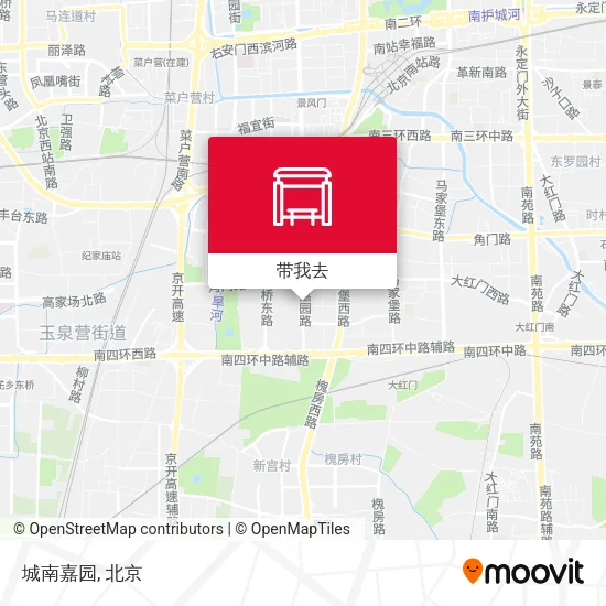 城南嘉园地图