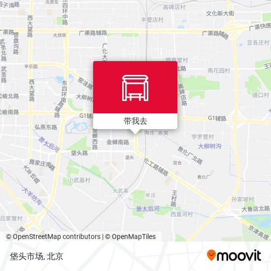 垡头市场地图