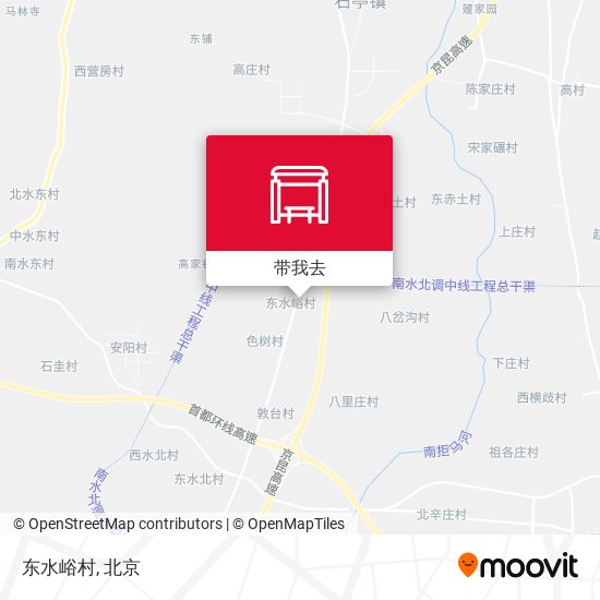 东水峪村地图