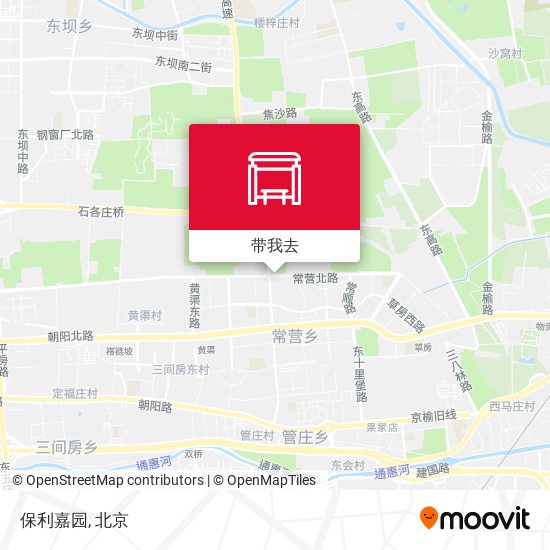 保利嘉园地图