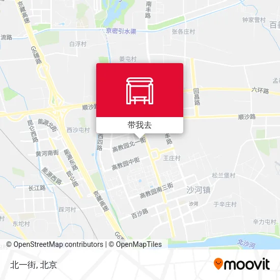 北一街地图