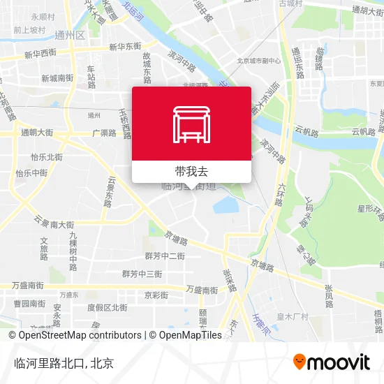 临河里路北口地图