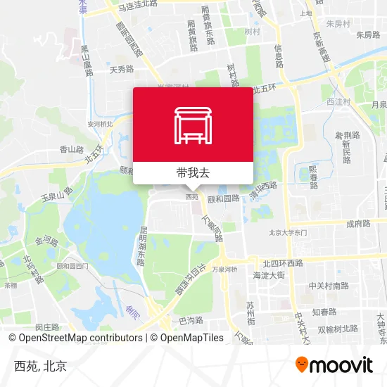 西苑地图
