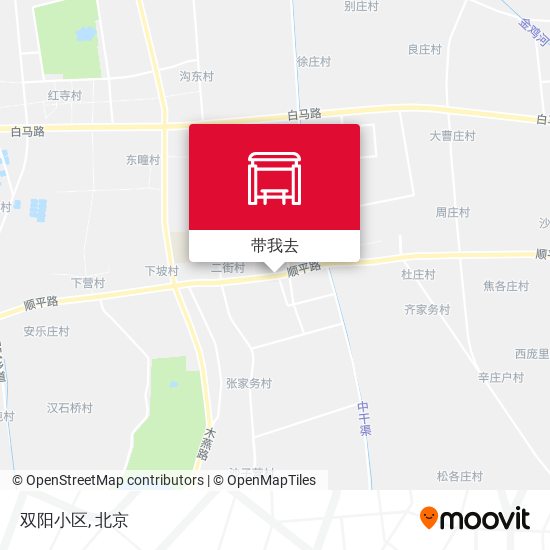 双阳小区地图