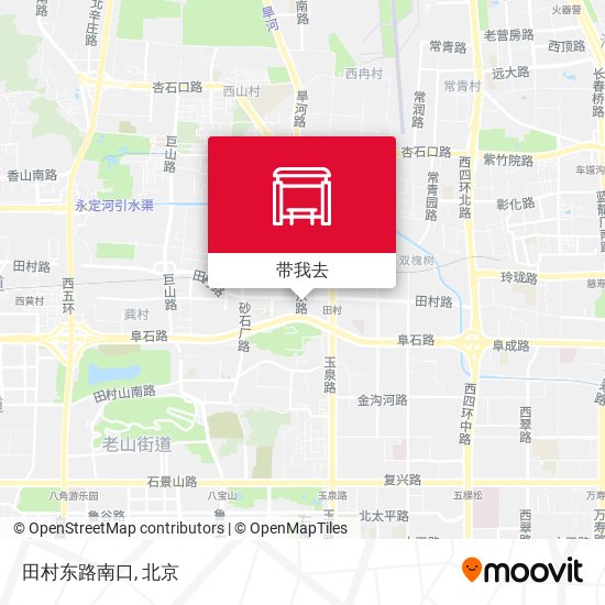 田村东路南口地图