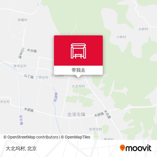 大北坞村地图