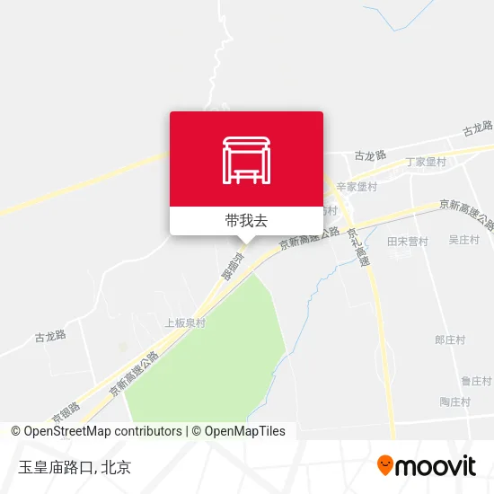 玉皇庙路口地图