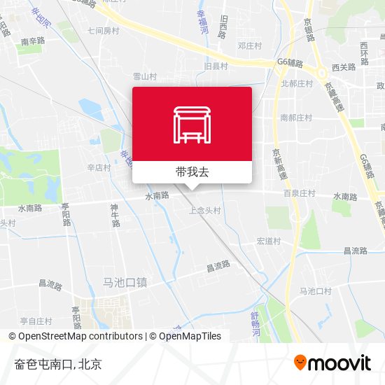 奤夿屯南口地图