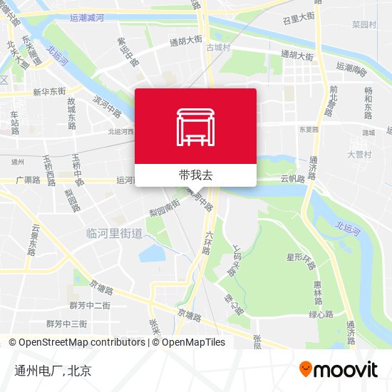 通州电厂地图
