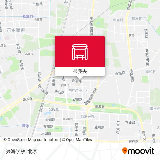 兴海学校地图