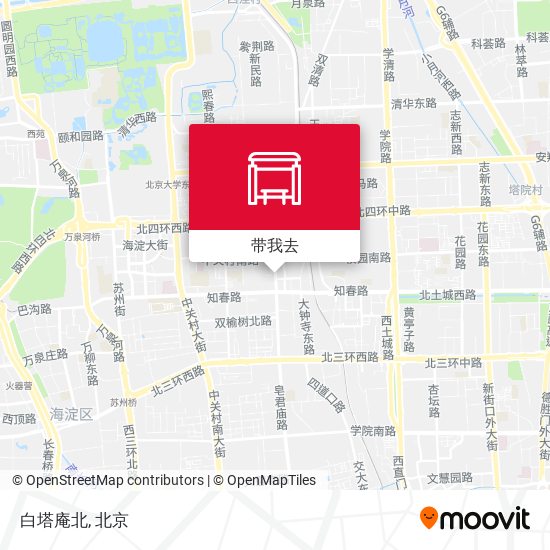 白塔庵北地图
