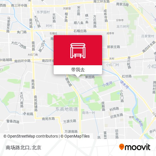 南场路北口地图
