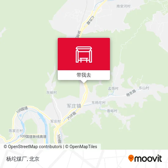 杨坨煤厂地图