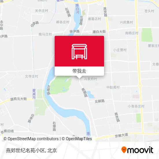燕郊世纪名苑小区地图