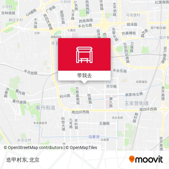 造甲村东地图
