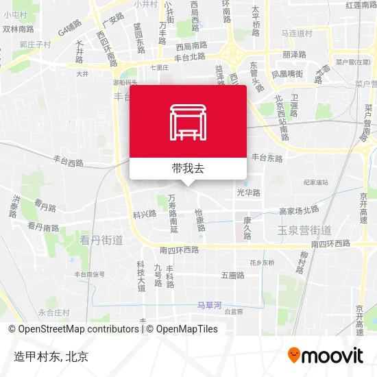造甲村东地图