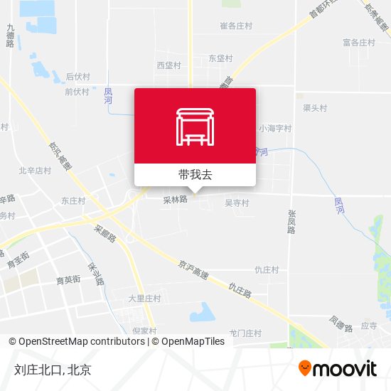 刘庄北口地图
