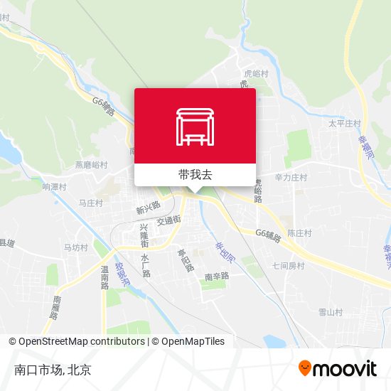 南口市场地图