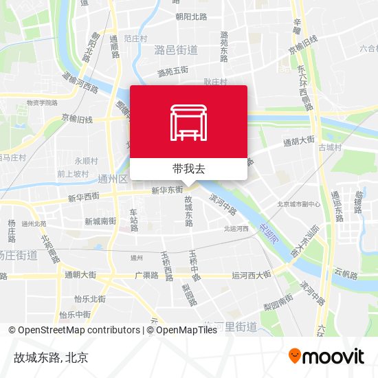 故城东路地图