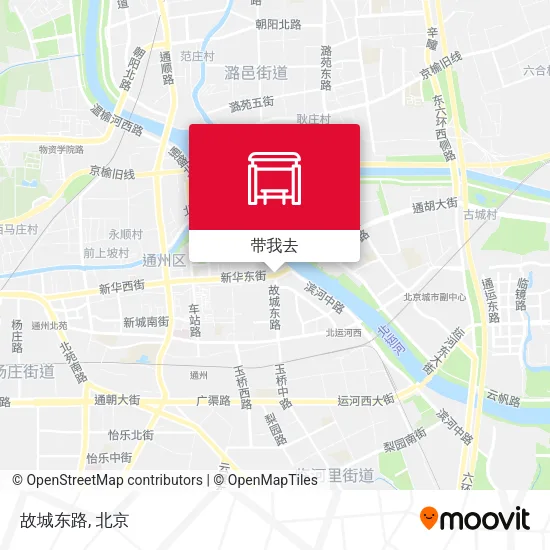 故城东路地图