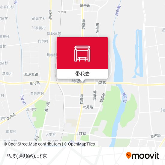 马坡(通顺路)地图
