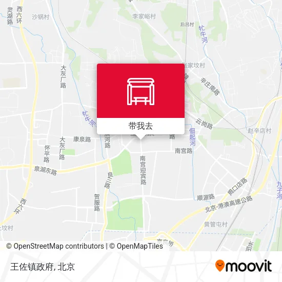 王佐镇政府地图